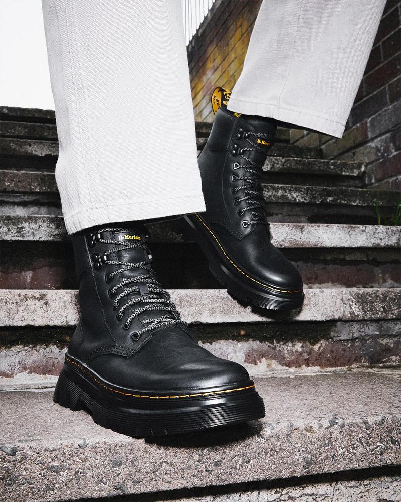 Dr Martens Tarik Wyoming Lær Utility Fritidsstøvler Herre Svarte | Norge 332LIS